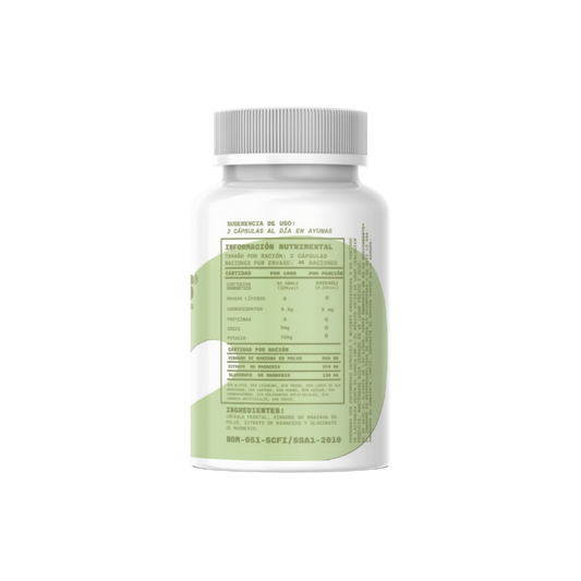 Cápsulas de Vinagre de Manzana con Magnesio